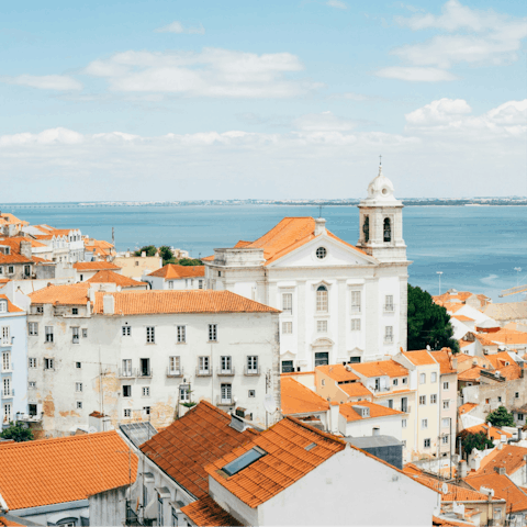 Explore the vibrant streets of central Lisbon 