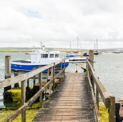 Head down to the water for some sea air