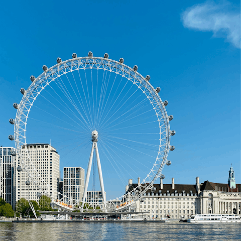 Take the train to Waterloo and explore London's South Bank