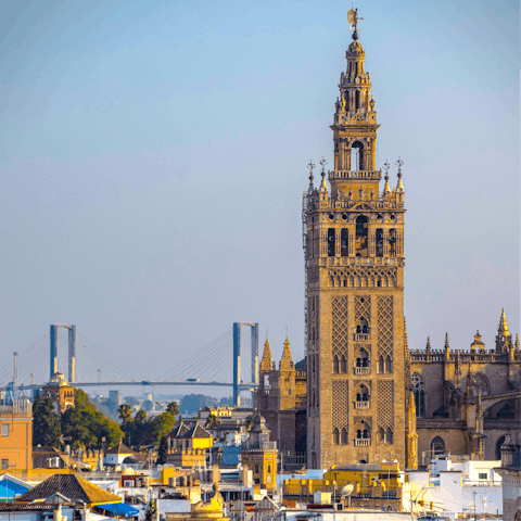Visit Seville Cathedral, just a one-minute stroll from your front door
