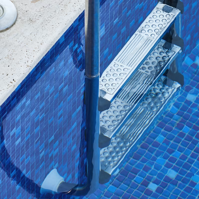 Cool off in a community swimming pool