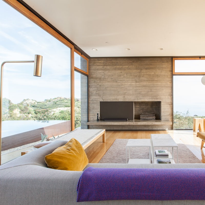 Feel completely relaxed in the open living area, which has amazing views from every angle