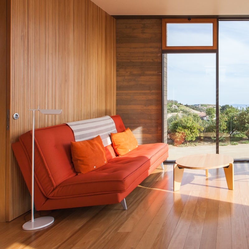 Stay in the separate studio when you want some extra privacy