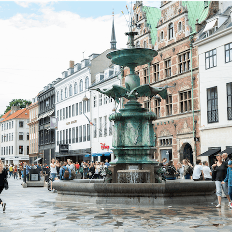 Take the short walk to Strøget and treat yourself to some retail therapy on Europe's longest shopping street