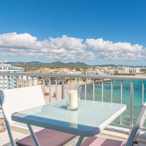 **Stunning views** Guests loved the amazing sea and mountain views from this apartment. 