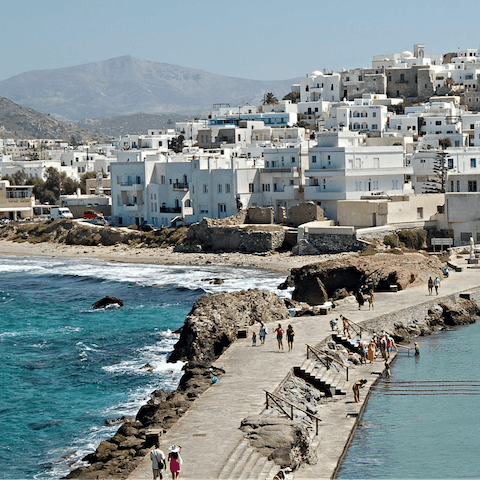 Enjoy the timeless beauty of the Cyclades from this home in Naxos