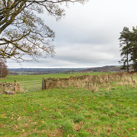 Admire the views from just outside your home