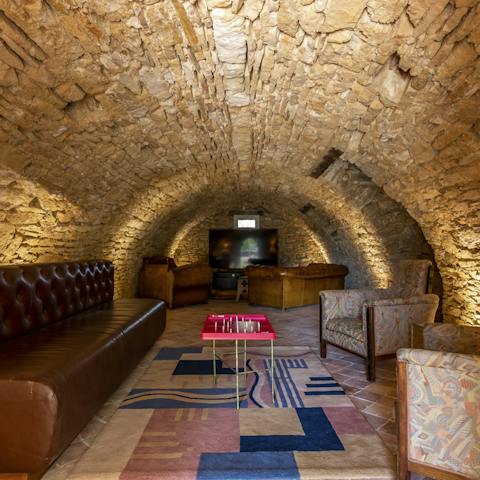 Hide away in the converted cellar