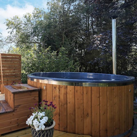 Hit up the hot tub when you want to really relax