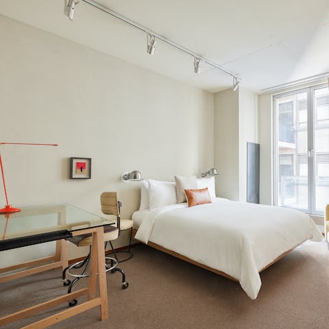 Wake up refreshed and relaxed, ready for another day exploring NYC