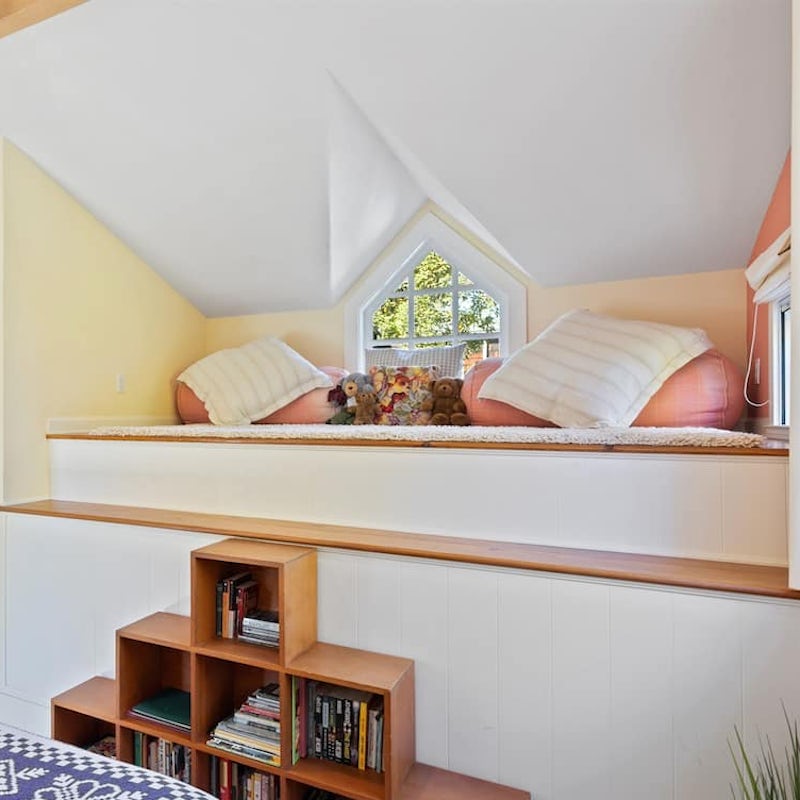 Pick a book from the shelf and escape to one of the comfy nooks dotted about the house