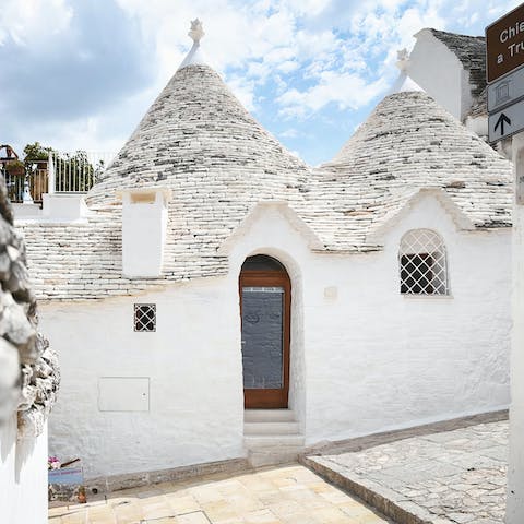 Immerse yourself in the history of the Alberobello in your own trull