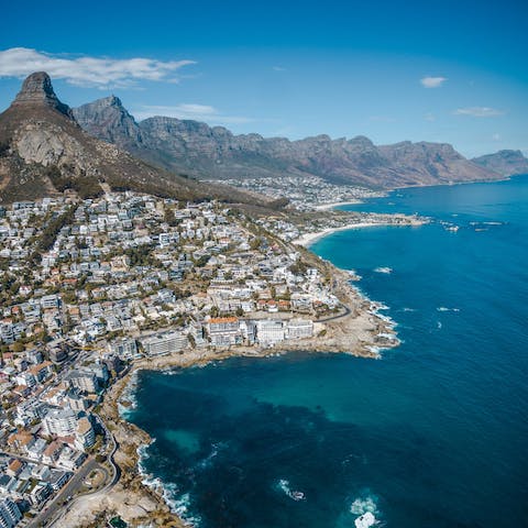 Discover Cape Town, including the V&A Waterfront, a five-minute drive away