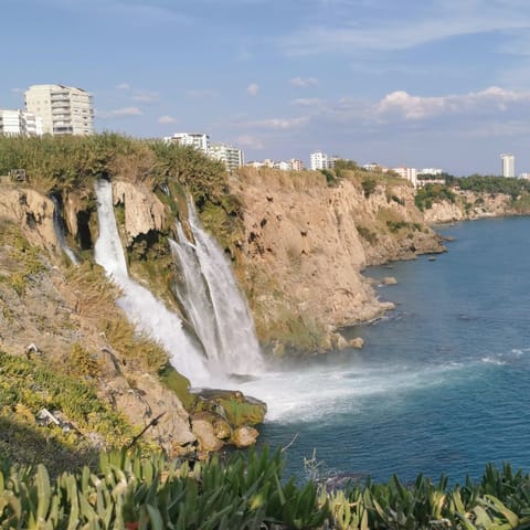 Explore the beautiful Düden Waterfalls 