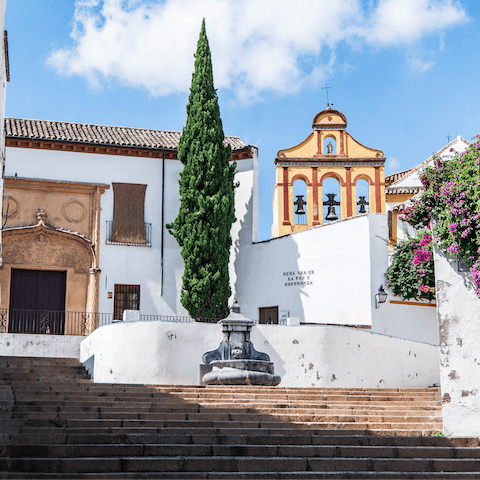 Explore the heart of Córdoba, a short drive from the apartment