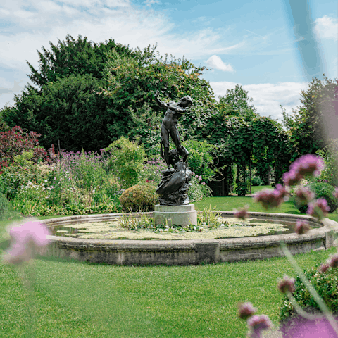 Start the morning with a stroll through nearby Regent's Park