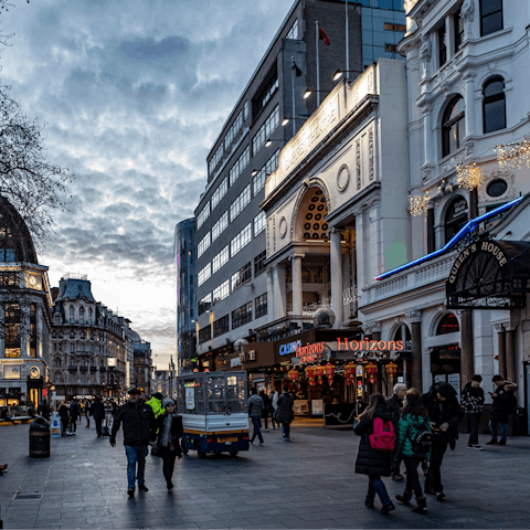 Jump on the underground and access all of London