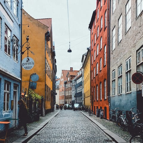 Discover the delights of old Copenhagen, just 7 kilometres away