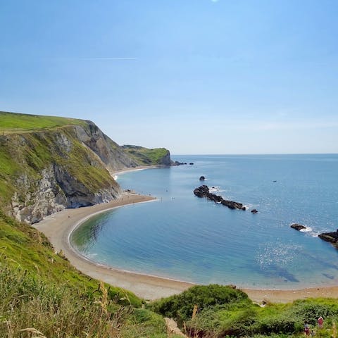 Spend your days exploring Dorset's Jurassic Coast