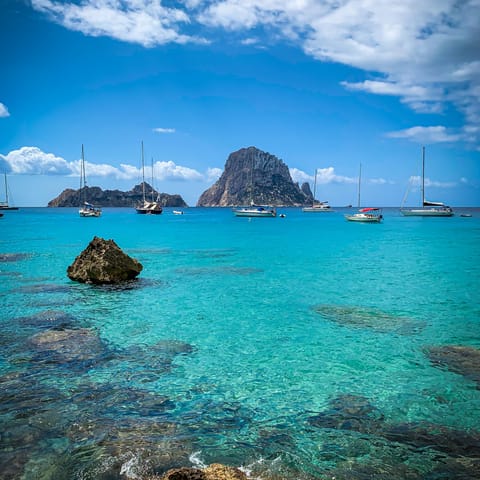 Explore the local beaches of Cala Carbo and Cal Vadella