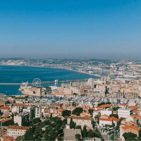 Stay within short walking distance of Marseille's sought-after attractions