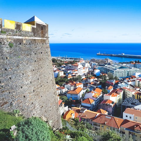 Expand your history knowledge at the Fort of São Tiago 