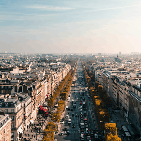 Do some shopping on the famous Champs-Élysées