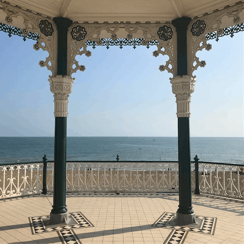 Admire the view from the promenade, within walking distance