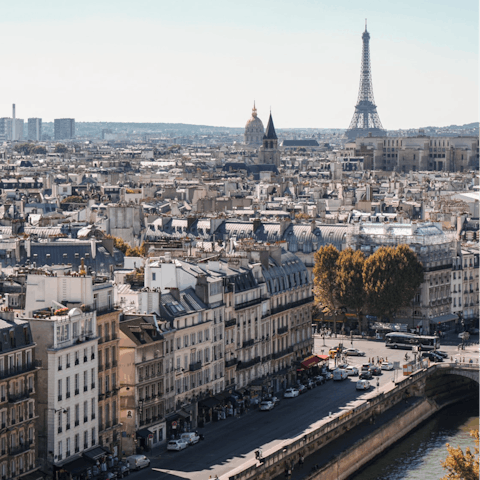 Explore Paris, including the Place de la Nation nearby 
