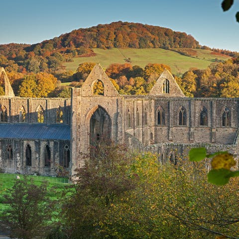 Pay a trip to Caerphilly Castle, just twenty-one minutes away by car