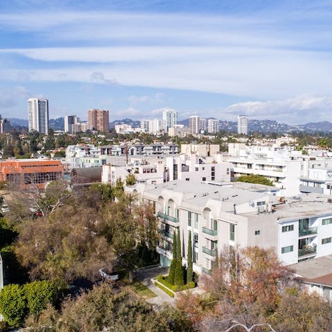Explore LA from your great location in Century City 