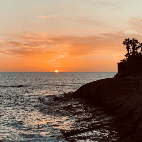 Pack a picnic and stroll down to the seafront of Adeje 