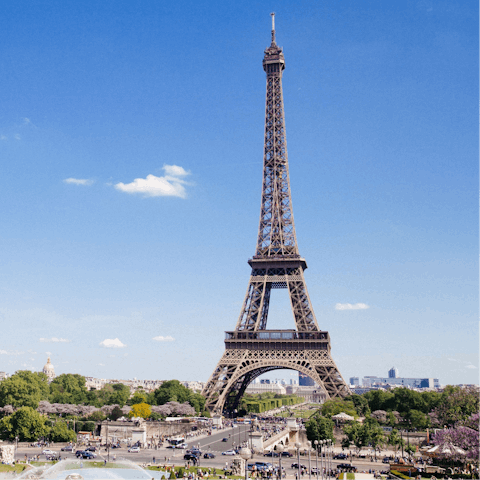 Hop on the metro to visit Trocadéro – it's twenty-two minutes away