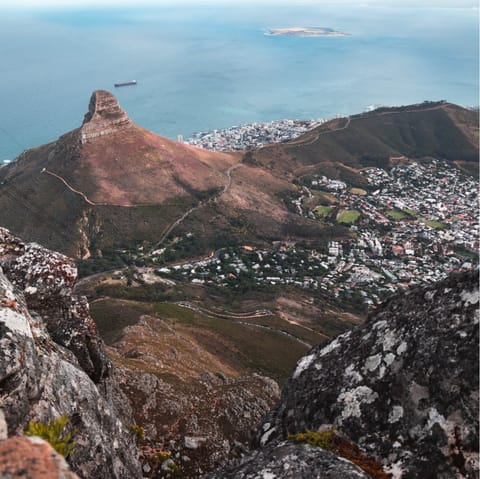 Spend the afternoon hiking The Skeleton Gorge route up Table Mountain