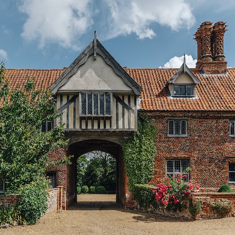 Traditional Tudor architecture