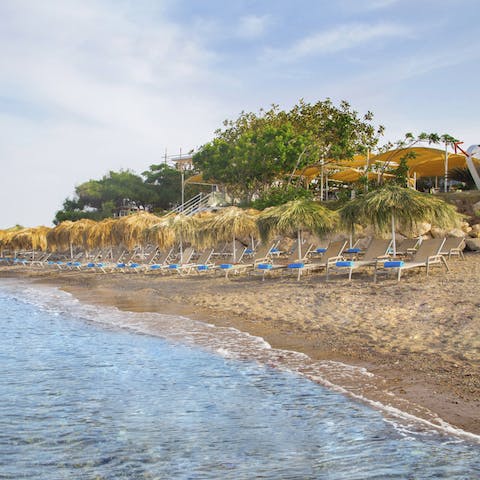 Escape the crowds and head to Bonamare Beach, a short drive from home