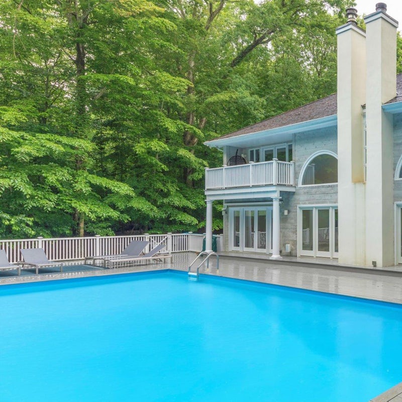 Dive into the private pool