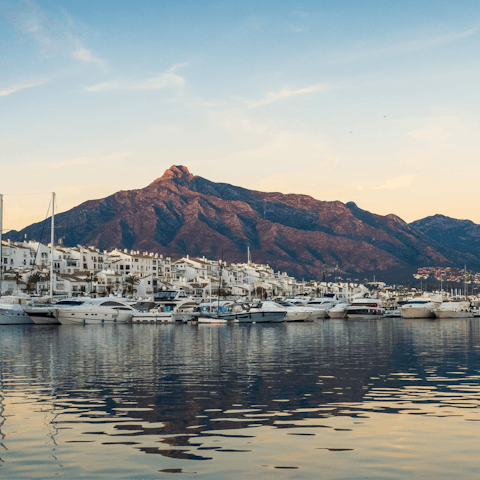 Take a day trip to glitzy Marbella – within driving distance