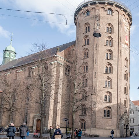 Take in the view from the Round Tower – it's a short walk away