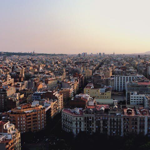 Explore Barcelona from a central location in Eixample