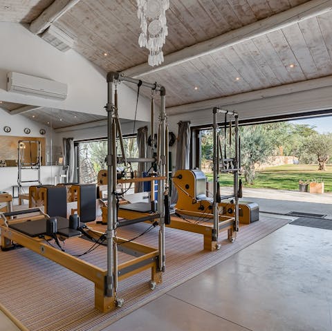 Have a good workout in the state-of-the-art gym 