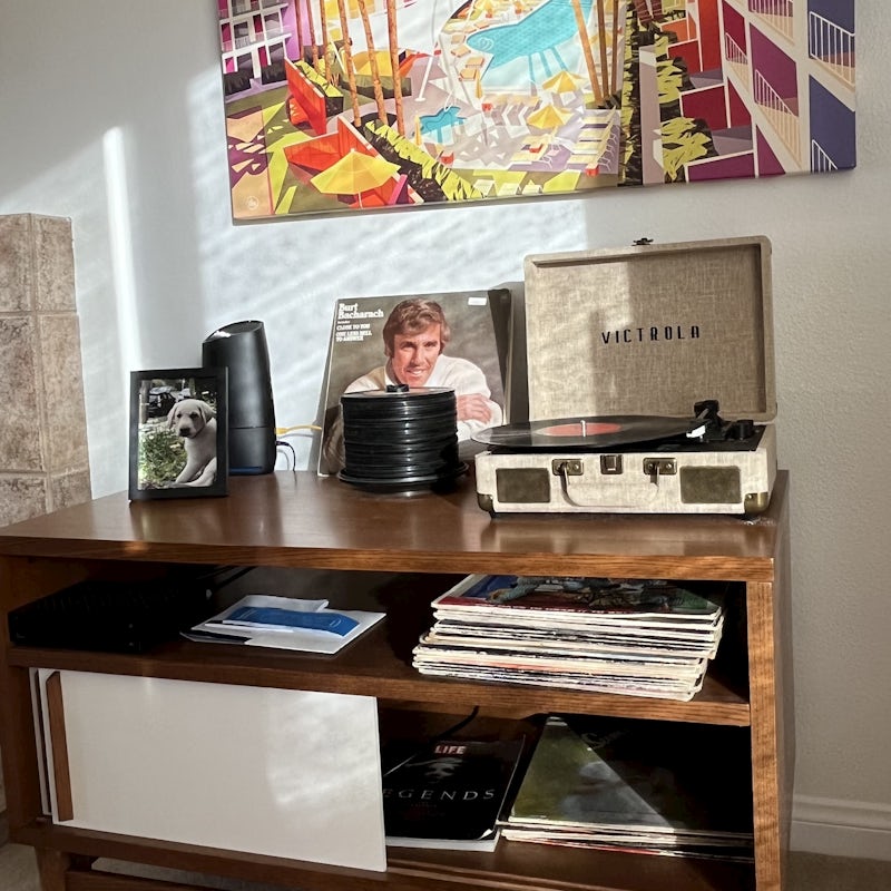 Turn back the clock and enjoy LPs by Burt Bacharach and Frank Sinatra