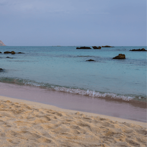 Hop in the car and reach the coastal town Kissamos in ten minutes