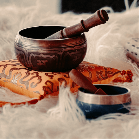Start your mornings with a sound bath from the comfort of your own home
