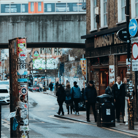 Explore creative Shoreditch and all it has to offer