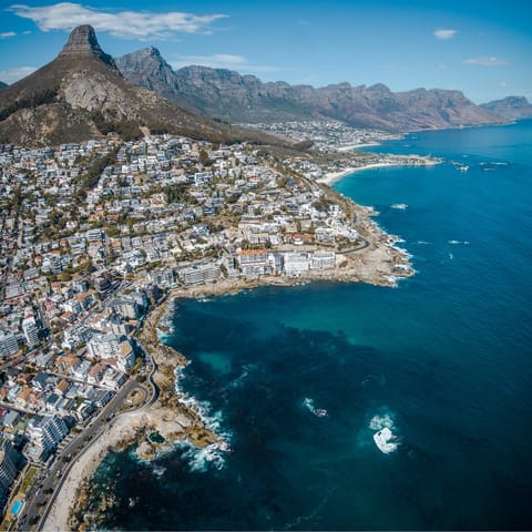 Explore captivating Capetown and the stimulating suburb of Century City from your home's central location