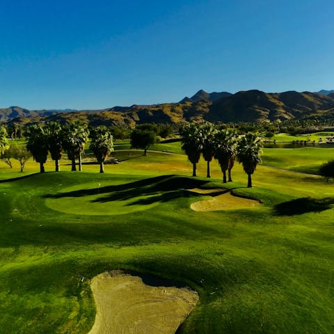 Hop around the golf courses of Coachella Valley