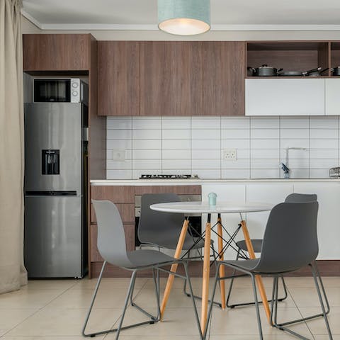 Prepare hearty breakfasts to set you up for a day of exploring