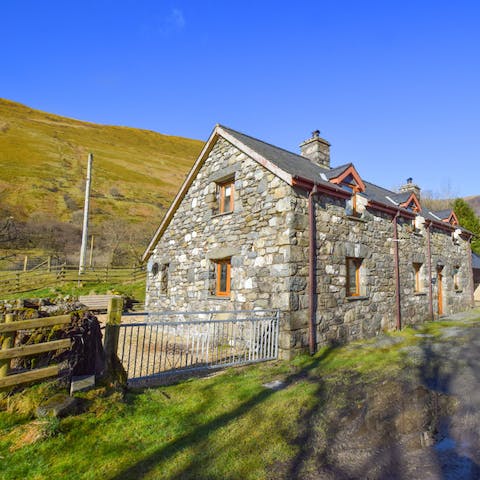 Enjoy a totally secluded rural retreat