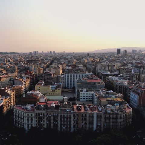 Explore the boutiques, bars and restaurants lining Eixample's streets
